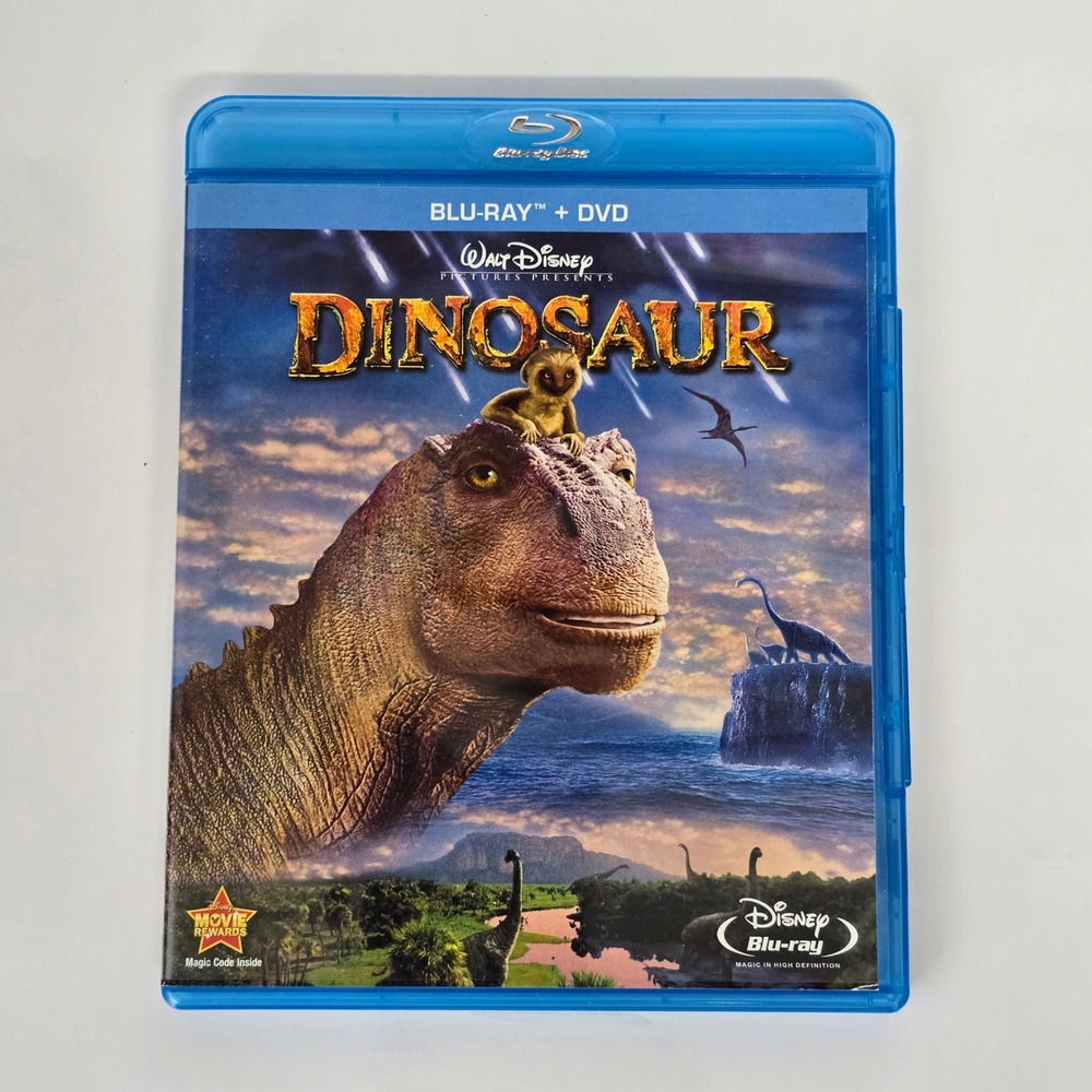 Dinosaur Blu-ray DVD Combo Pack Animation Adventure Movie Disney